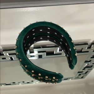 Lele Sadoughi Green Headband
